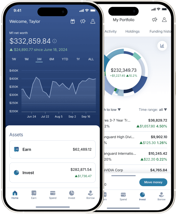 Cash management and savings calculator